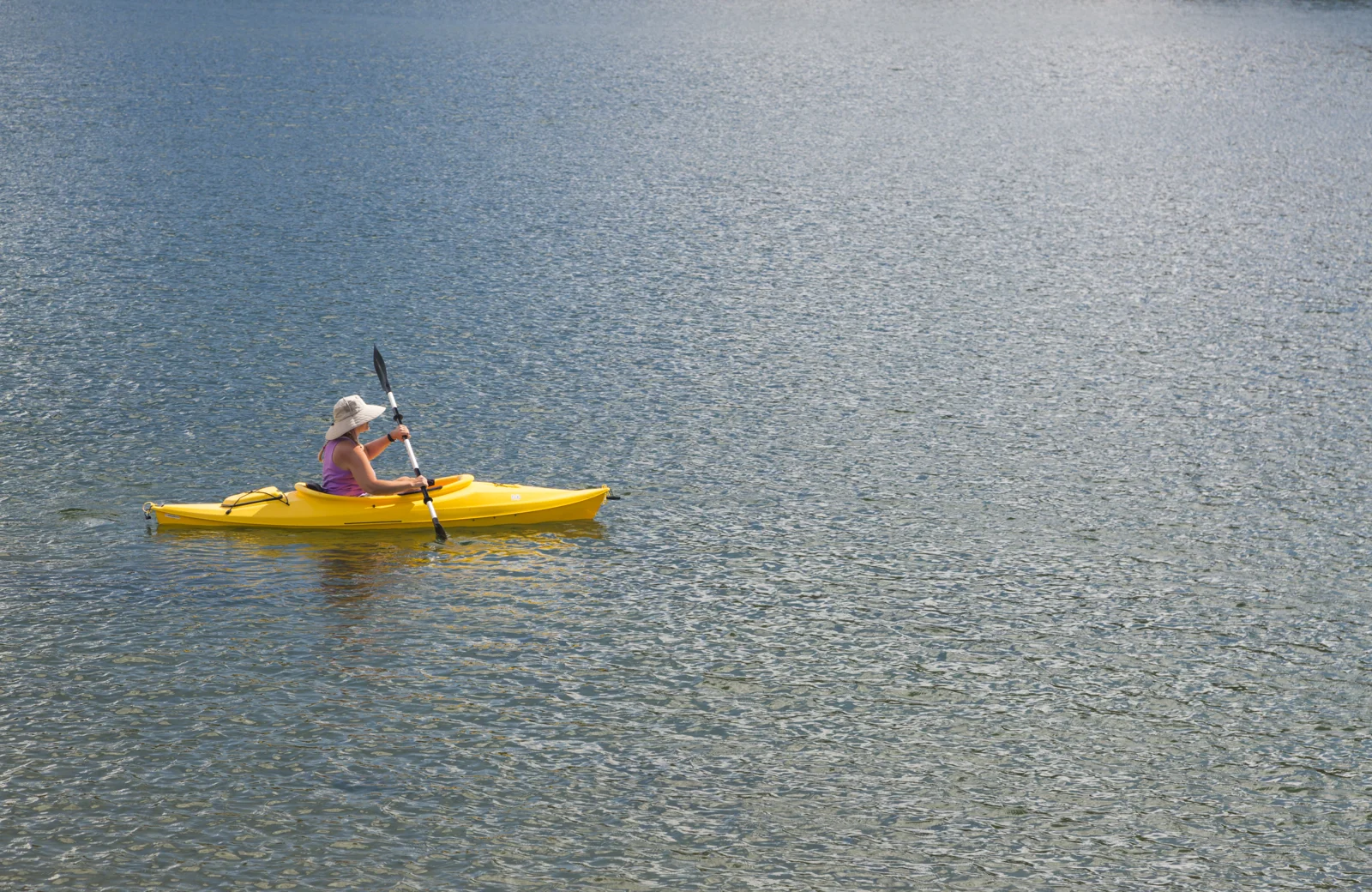 Woman Kayaking On Beautiful Peaceful Mountain Lake 2024 09 11 22 13 22 Utc Woman Kayaking On Beautiful Peaceful Mountain Lake 2024 09 11 22 13 22 Utc